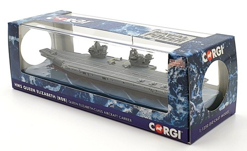 Corgi 1/1250 Scale CC75000 - HMS Queen Elizabeth (R08) Aircraft Carrier - Picture 5 of 5