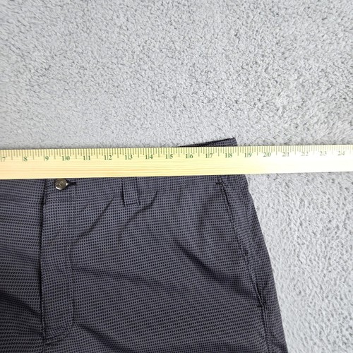 Callaway Golf Shorts Mens 38 Dark Gray Geometric Performance Stretch - Picture 7 of 10