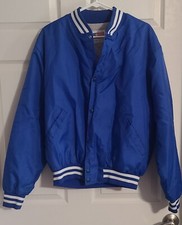 vintage united states apparel MADE IN USA track heavy jacket LARGE