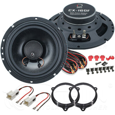 DIETZ AUTO LAUTSPRECHER für OPEL MOVANO B 2014-2019 Front Tür 2-Wege 85W #BOXE