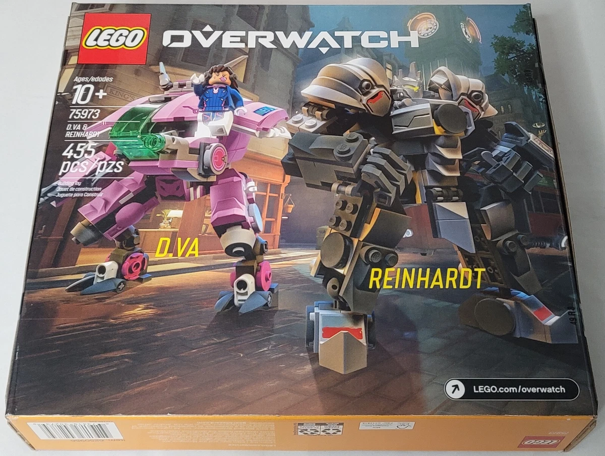 LEGO 75973 D.Va & Reinhardt Overwatch tank mech robot 673419302739