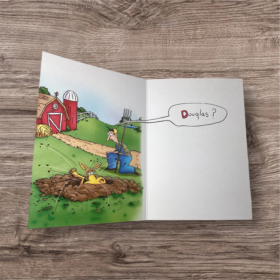 Humor Funny Douglas Birthday Card - 7454 Him Her Friend Oatmeal Studios  - Image 2 of 2