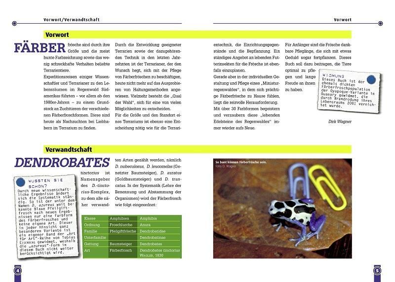 Thumbnail - Der Färberfrosch - Dendrobates Tinctorius Dirk Wagner 9783866590694