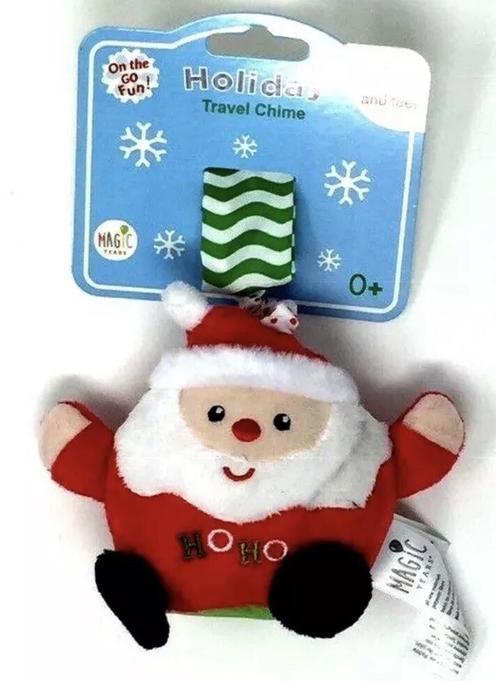 Rashti Magic Years Infant Travel Chimes Christmas Santa Xmas