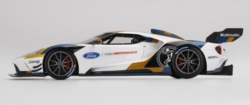 True Scale 1:18 FORD GT MKII PEBBLE BEACH CONCOURS D'ELEGANCE 2019 TOP SPEED - Picture 6 of 6