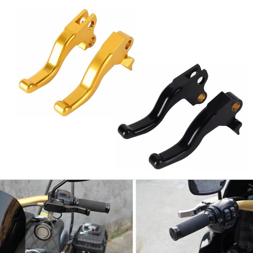 For Harley Dyna FXD Street Bob FXDB Low Rider 1996-2017 Hand Brake Clutch Levers