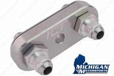 6L80E 6L90E 8L90E Transmission -6AN Cooler Line Adapter Plate and Fittings 6L80