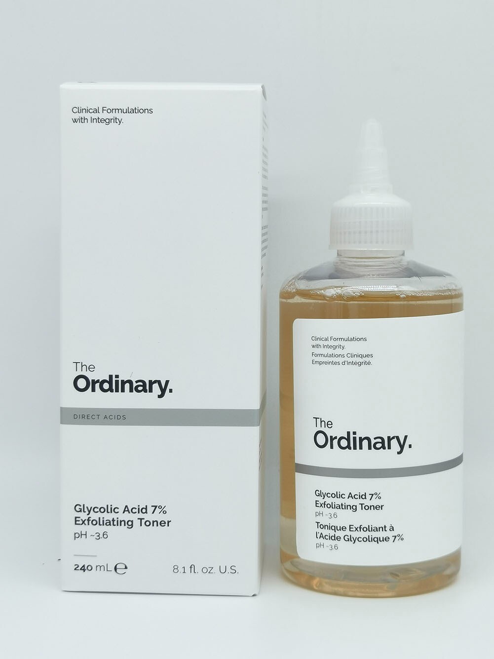 The Ordinary Glycolic Acid 7% Toning Solution 240ml/ 8 fl oz