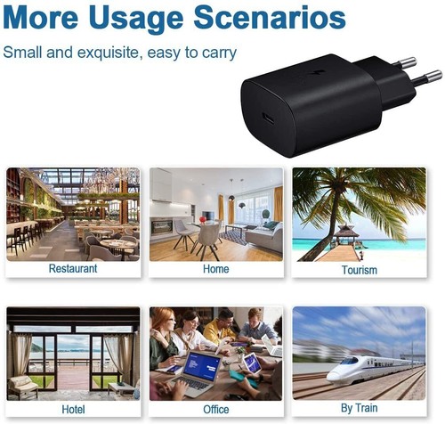 Chargeur Secteur Rapide 25W pour SAMSUNG S22 5G-S22 ULTRA 5G-S21 FE 5G-S21-S21 - 第 3/3 張圖片
