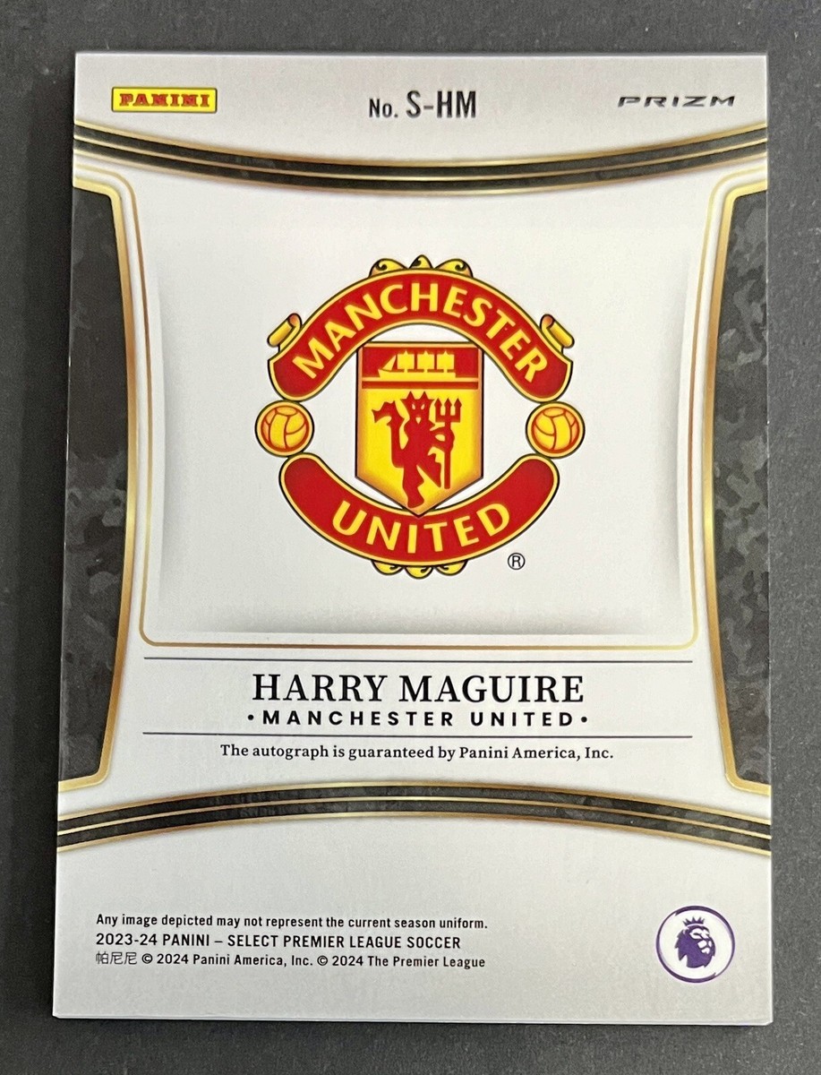 Harry Maguire 2023-24 Panini Select Premier League BLUE PULSAR 