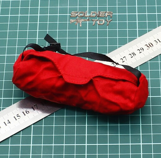 1/6 Red Sports Bag Model Soldier Accessories For 12" Action Figure Doll Toy