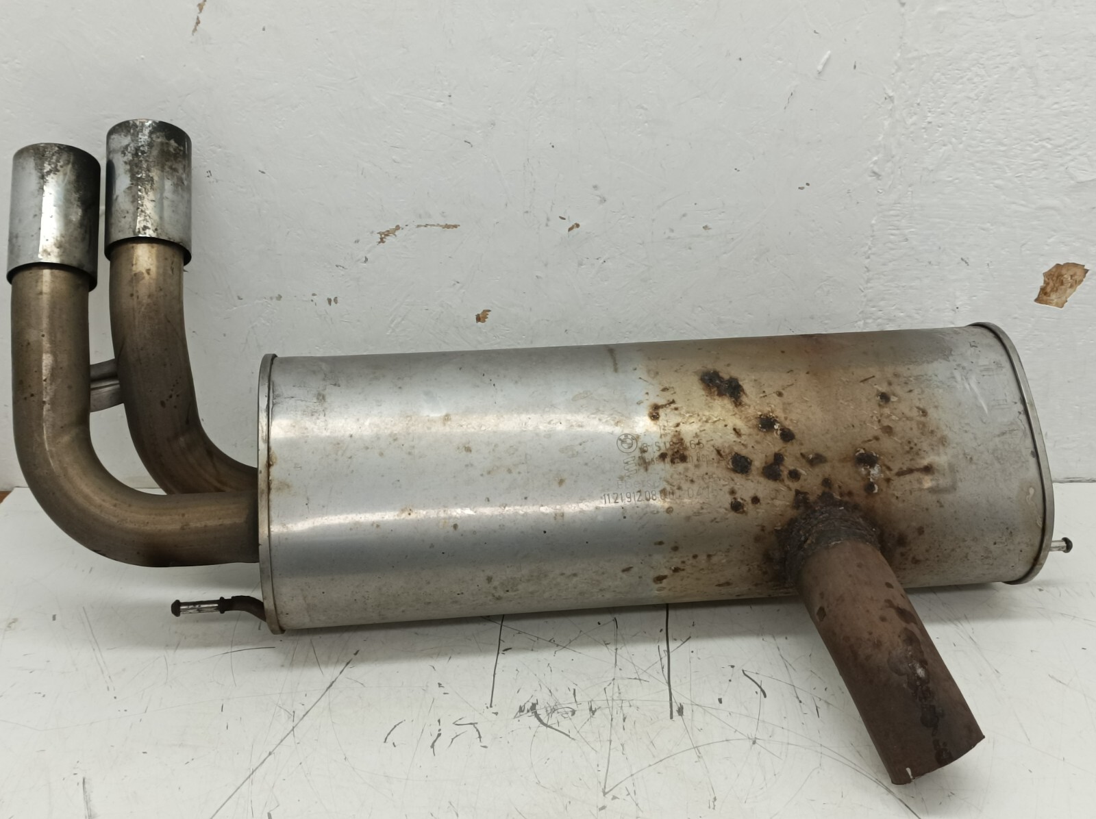 BMW 8518465 335d x drive exhaust orginal back box a F31 F30 for  