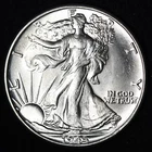 BU 1945 Walking Liberty SILVER Half Dollar UNCIRCULATED UNC MS