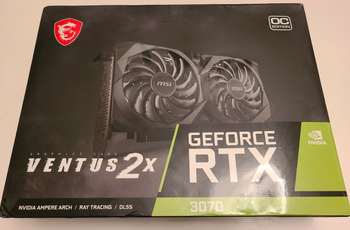 MSI Ventus 2X OC GeForce RTX 3070 8GB LHR - Free Shipping | eBay