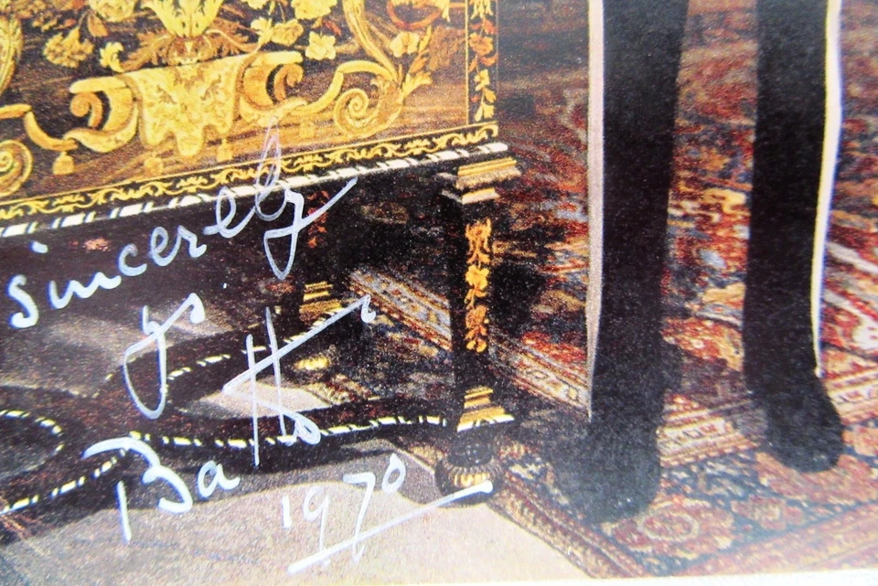 Henry Thynne Marquess of Bath Autogramm Autograph auf signierter Postkarte - Bild 2 von 3