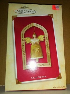HALLMARK KEEPSAKE ORNAMENT/ANGEL/"GLAD TIDINGS"/2013- NEW IN BOX
