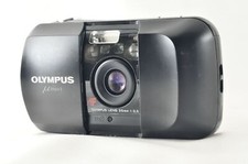 Olympus Mju 35mm f/3.5 Point Shoot Film Camera Black From JAPAN 1104