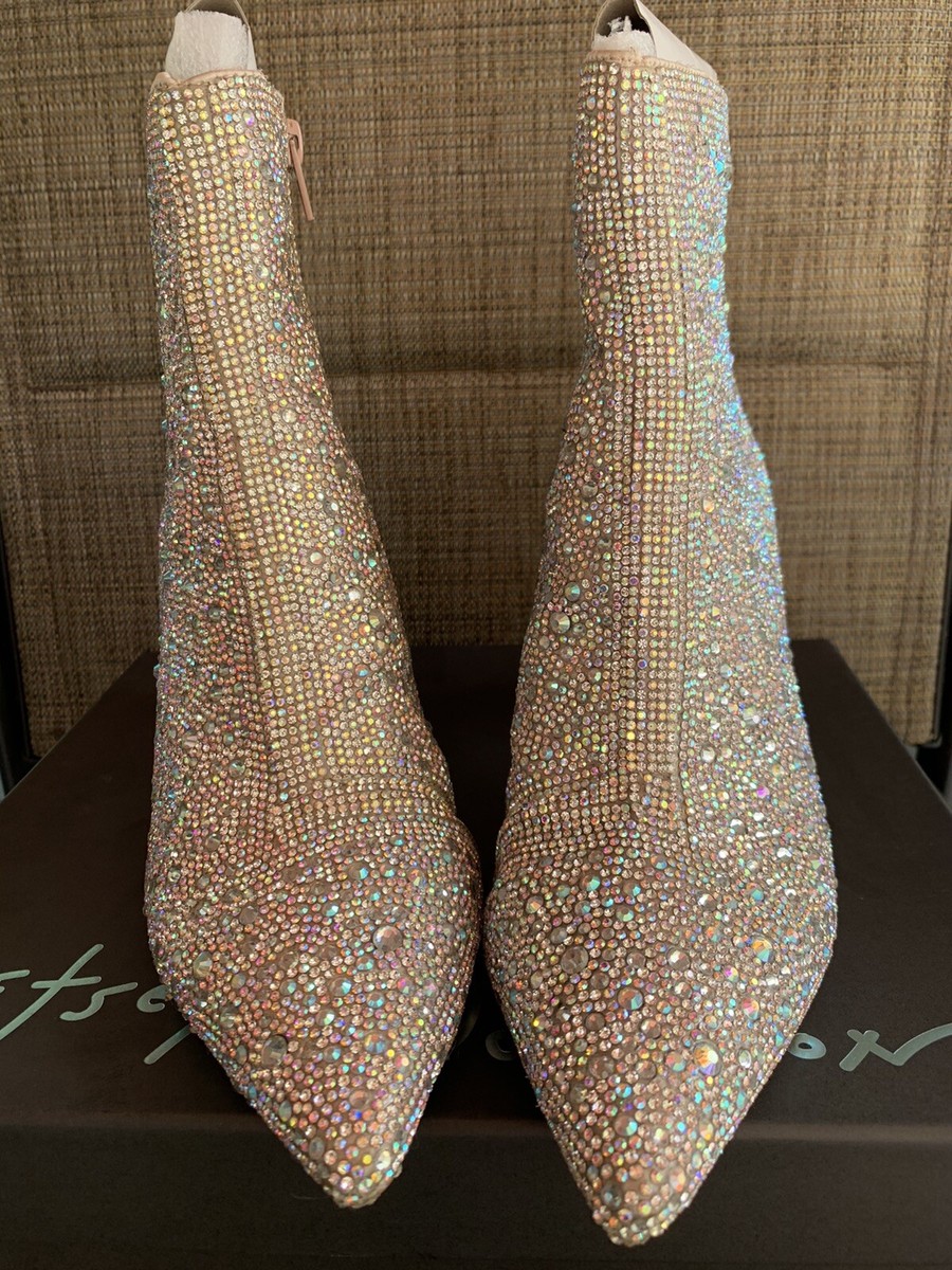 cady betsey johnson rhinestone shoes