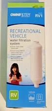 OMNIFILTER Recreational Vehicle Water Filtration System RV1  NEW