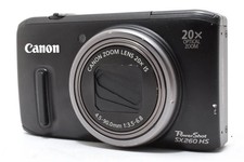 Canon Compact Digital Camera PowerShot SX260 HS PC1742 Black Hobby Photo Travel