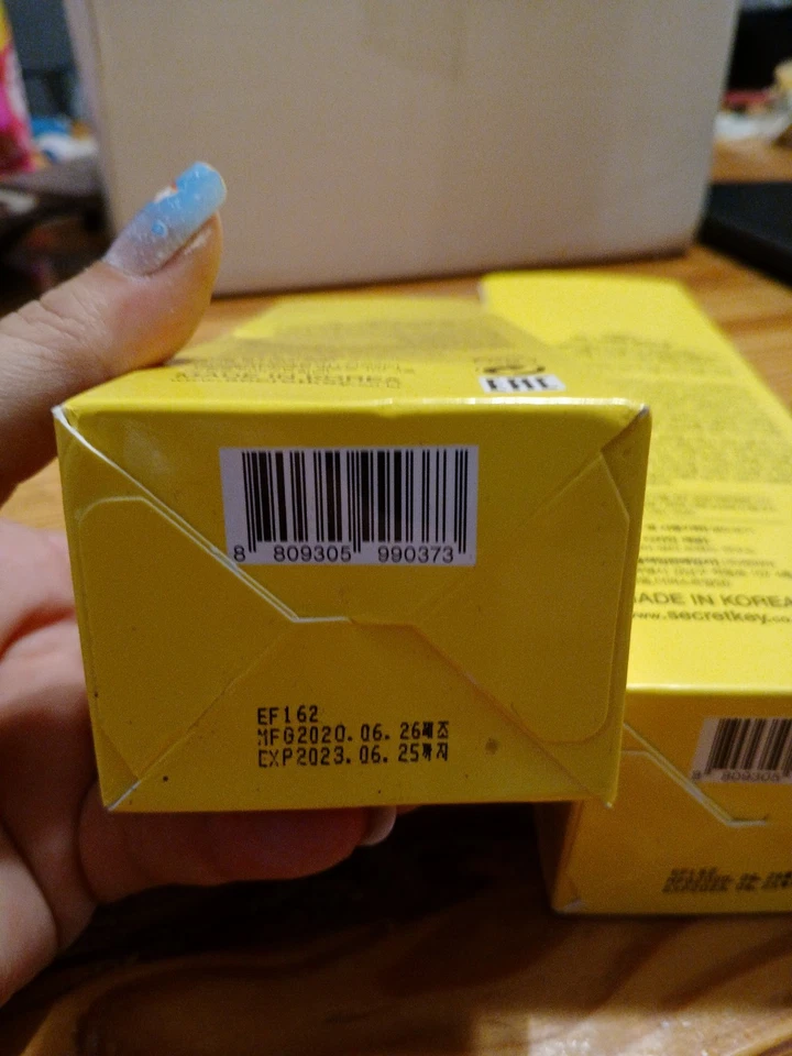 sealed Secret Key Lemon Sparkling Cleansing Foam Deep Cleansing Facial 7oz full — 第 4/4 张图片