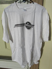 Miller Genuine Draft Beer Vintage T Shirt MGB NEW Mens XL Tee Extra Large White
