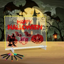 Lumiboard Led Drawing Board with 7 ColorsLight Up Acrylic Cosmody Drawing Boa...