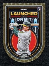 2025 Topps Cosmic Chrome Launched Into Orbit Superfractor 1/1 Nick Kurtz lz7