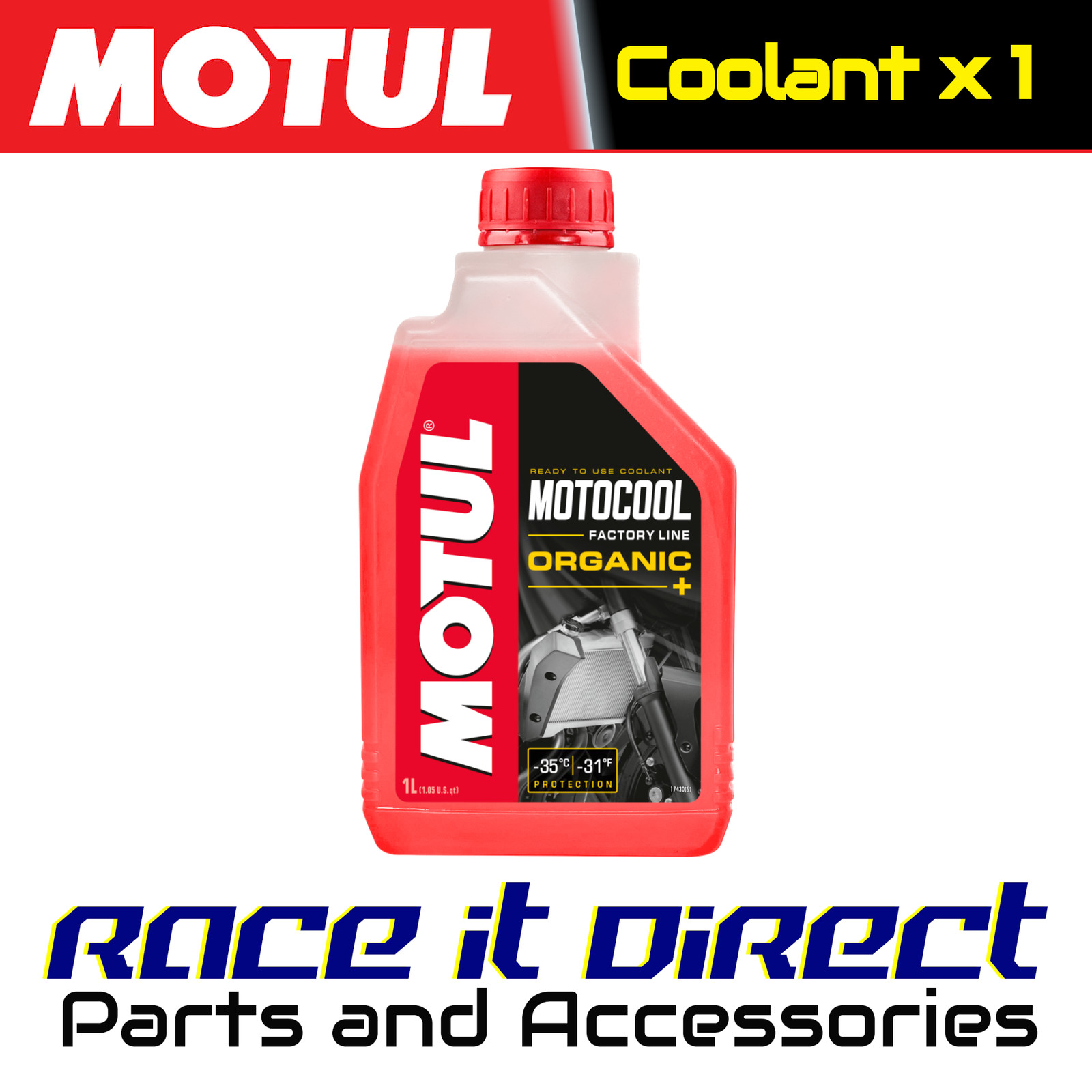 Coolant for SYM Fiddle IV 125i E5 XG12WW-EU 2020 FL MOTUL