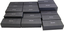 PRADA New Empty Black Sunglasses/Eyeglasses Gift Box Lot of 15