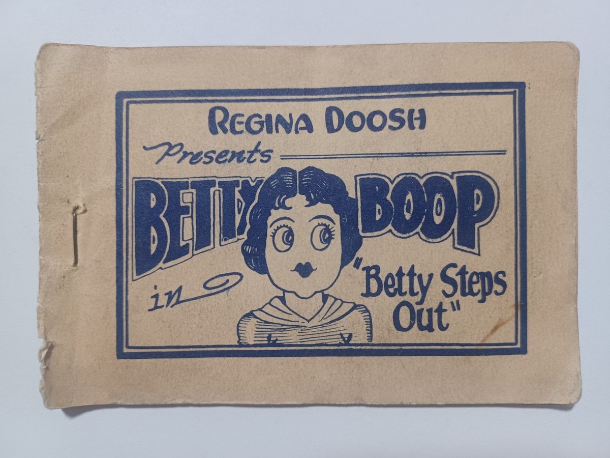 Vintage Original Tijuana Bible 8 Pager - Betty Boop In Betty Steps
