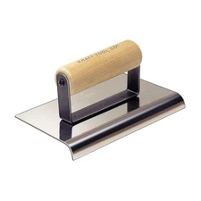 KRAFT TOOL CF172 Concrete Sidewalk Edger,SS,6"L,3/8" Lip 43Y511