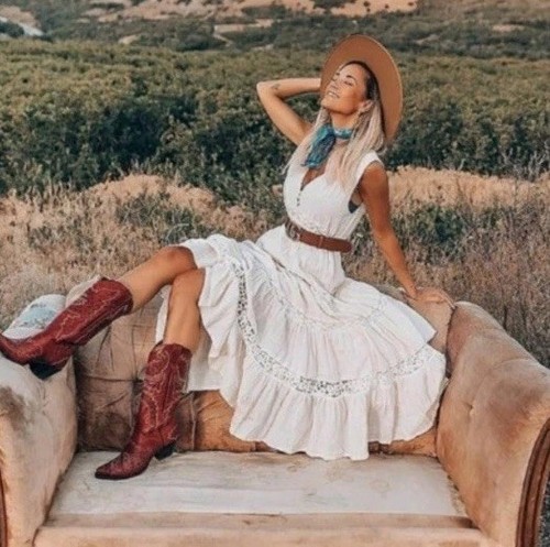Vestido Spell Talla Pequeña Ojos de Cierva Crema Algodón Encaje RARO De Colección Reliquia Midi - Imagen 2 de 24