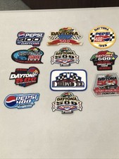 Lot of 11 Vintage NASCAR  Daytona Race Patche...