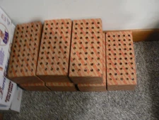 SEALED $25 Bank Box Of 2,500 Pennies ~ 50 ROLLS ~ Find Wheats, Copper And Errors