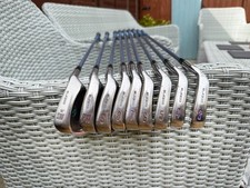 LADIES COBRA GOLF GRAPHITE IRONS 3-SW & 25 DEGREE HYBRID-LOVELY CONDITION