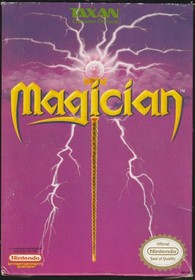 Magician (NES, 1990) CIB Box Manual Tested Taxan Nintendo RPG REV-A Copy