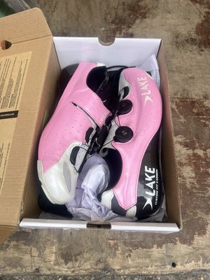 Lake Men's Size 41 Uk6 CX402 In Custom Pink Road Cycling