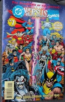DC Versus Marvel / Marvel Versus DC #1 (DC Comics February 1996)