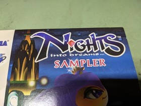 Nights into Dreams [Sampler] Sega Saturn Disk and Case