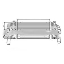 Ladeluftkühler Aluminium 142 mm - 600 mm VALEO für u.a. MAZDA 3
