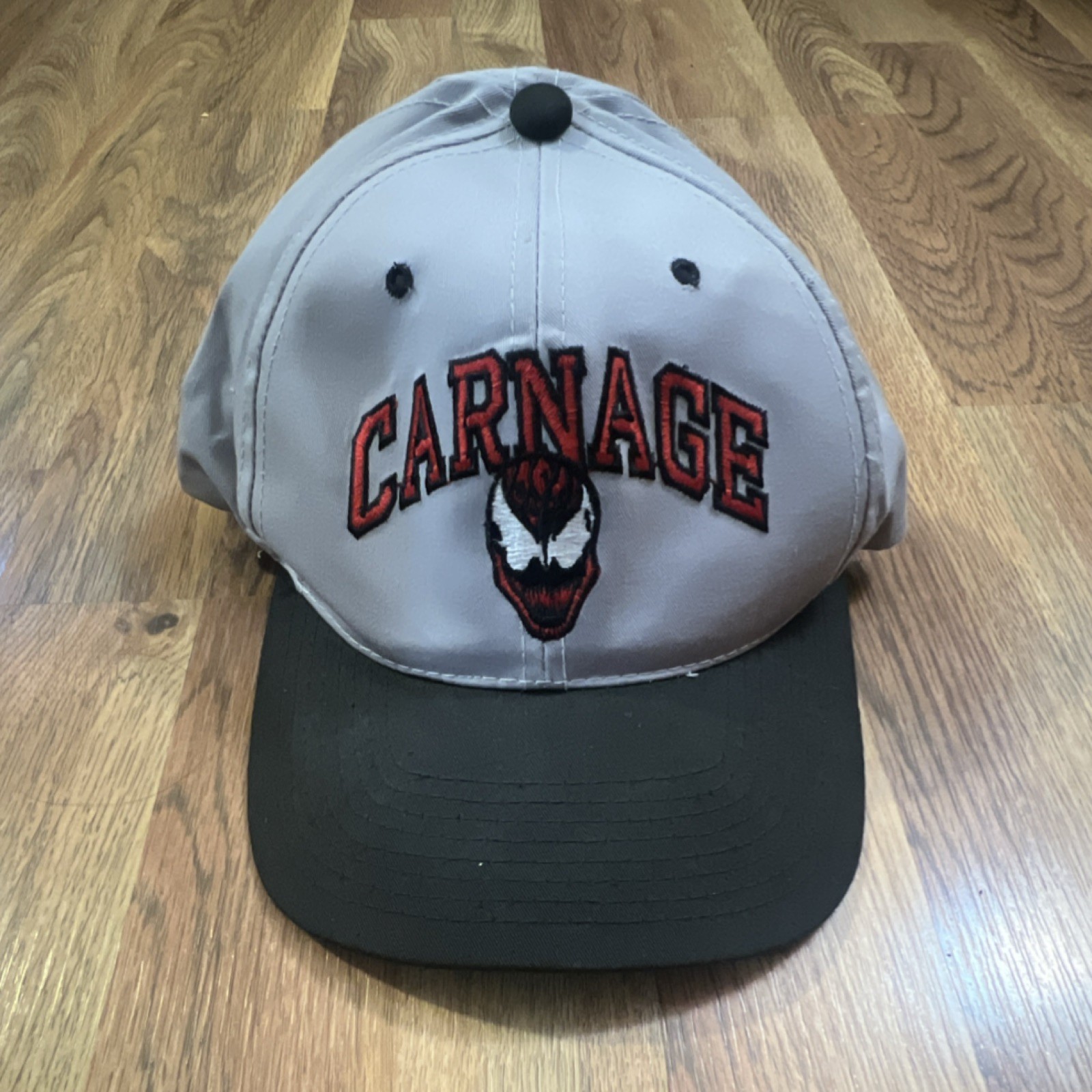 Marvel Carnage Comics ANCO Adjustable Baseball Cap - image 1