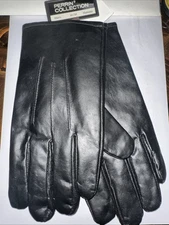 Mens Size Medium PERRIN GenuineLeather Driving Walking Gloves NEW With Tags Y2K