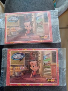 2 Packs Of Sealed Original Jimmy Neutron Ore Ida Collectors Cards Nickelodeon 