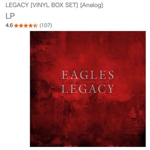 Eagles Legacy Box Set | eBay