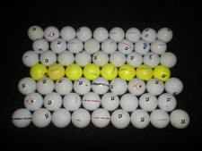 60 Bridgestone Tour B X / Tour B RX Shag/ Practice Golf Balls