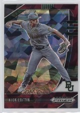 2020 Panini Prizm Draft Picks Burgundy Cracked Ice 3/23 Nick Loftin #PDP32 12ui