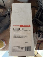 HONEYWELL L4008E-1156 TEMP CONTROL MANUAL TYPE RESET AQUASTAT TYPE 130 F - 270 F