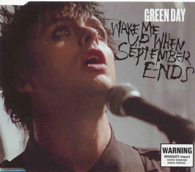 Green Day CD Wake Me Up When September Ends