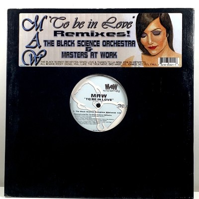MASTERS AT WORK - TO BE IN LOVE (REMIXES!), MAW Records MAW 021, US 1997, Hou 94